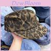 Street Dance Hat With Embroidered Leopard Print Sun Protection For Women Summer