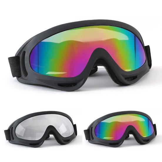 With Adjustable Straps UV Protection Windproof Anti-Fog Dustproof Dog Sunglasses Outdoor Riding Driving