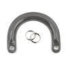 1Pc The New Product Is Suitable for Princess Diana Bag Strap, Arched Bag Strap U-shaped Handle Patent Leather Curved Pu Bag Strap