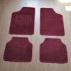 Suede Car Foot Mat Universal Floor Mat Surrounded by Protective Pad Carpet Car Foot Mat Wear-Resistant Non-Slip Mat Flame Retardant Mat