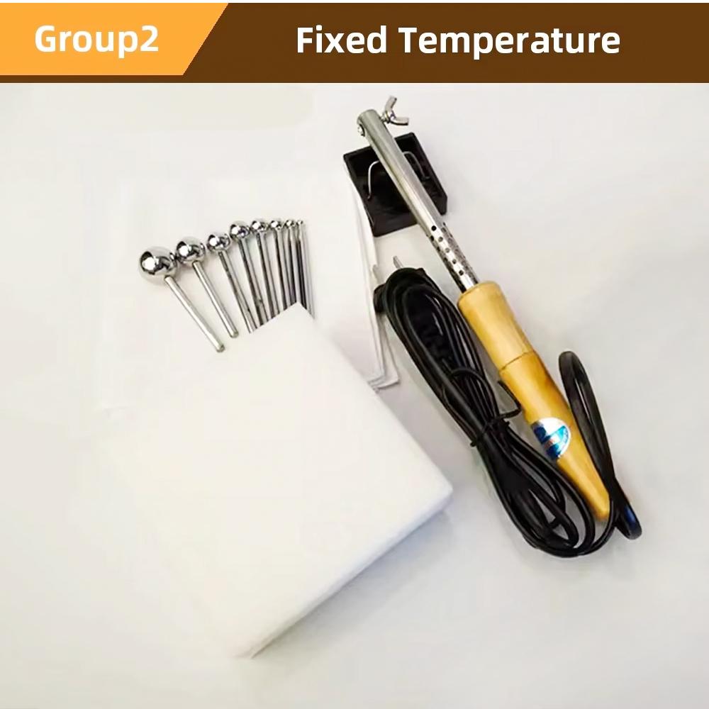 

Diy Flower Making Tools Fabric Flower Ironing Machine Ironing Ironing Tool Set Adjustable Temperature Ball Spatula (Eu Plugs))