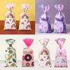 Purple Mermaid Paper Gift Bags Candy Boxes Kids 1st Mermaid Theme Birthday Party Decoration Girl Baby Shower Decoration