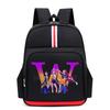 College Style Trend 26 Letter Printing Anime Cartoon Large Capacity Burden Reduction Backpack Casual Student School Bag