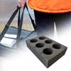 Becherhalter, Takeaway-Tabletts, Schaumstoff-Kaffeeträger, Getränketräger für Lebensmittel,