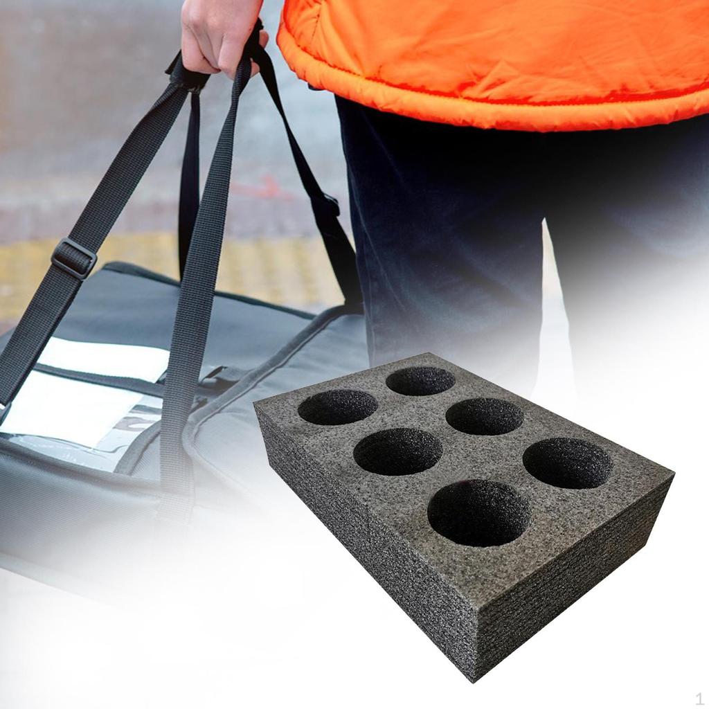 Becherhalter, Takeaway-Tabletts, Schaumstoff-Kaffeeträger, Getränketräger für Lebensmittel,