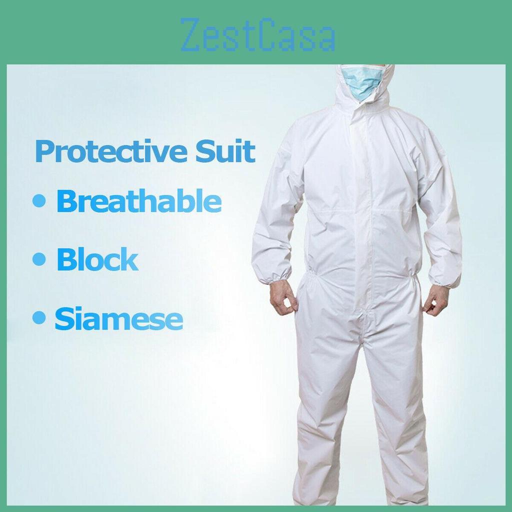 Suit Coveralls Protective Clothing Safety Overalls Suit Full Protection Off One