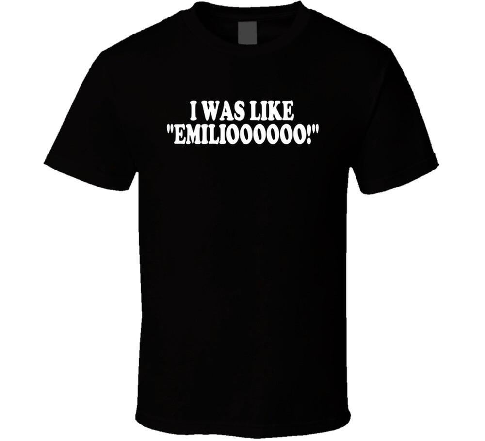 I Was Like Emilioooooo Night At The Roxbury T Shirt Unisex T-Shirt S