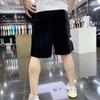 Men Summer Trendy Print Sports Joggers Drawstring Straight Youth Casual Streetwear Pockets Loose Short Pants