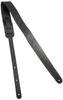 Fender Monogram Leather Strap - Black