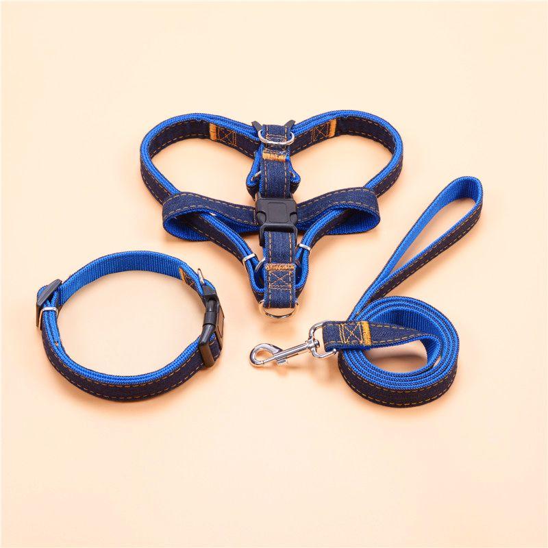 

Teddy Bichon Small and Medium-Sized Dogs Golden Retriever Dog Hand Holding Rope L (about 5.00 kg-12.50 kg Single collar