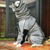 Waterproof Outdoor Large Dog Raincoat Reflective Sunscreen Jacket Pet Hoodie Medium-Large Size Clothes Raincoat Jumpsuit