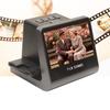 Film and Slide Scanner for 135 Film(36*24mm) 126KPK  110 Film Super8  Monochrome Slide To Digital JPEG Photos Built In