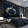 Club Brugge KV Custom Name Wall Tapestry Aesthetic Wall Hanging Printed Fabric Blanket Decorative Tapestries for Bedroom Living Room Home Decor