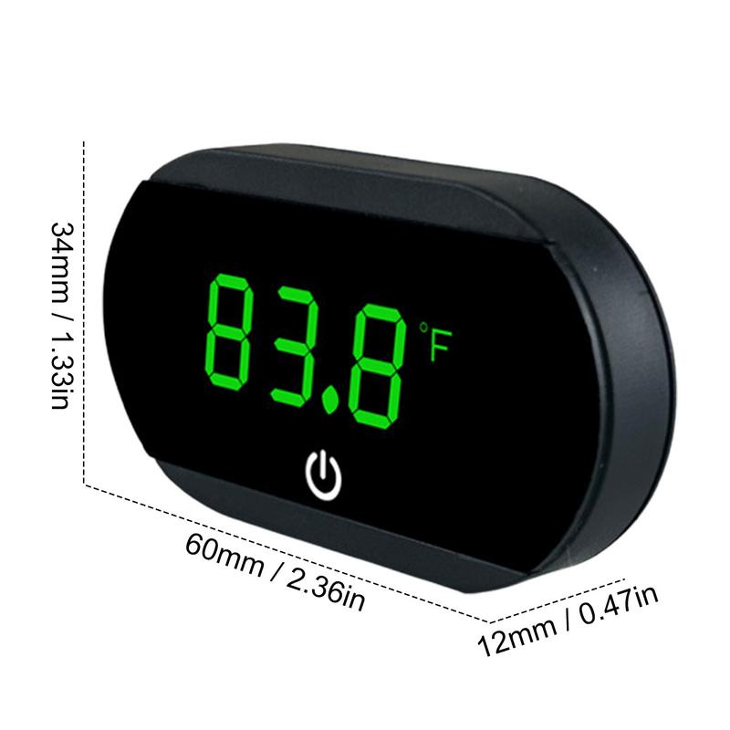 Fish Tank Thermograph Tank Thermograph Aquarium Temperature Measurement LED Display Thermograph For Fish Axolotl Accurate
