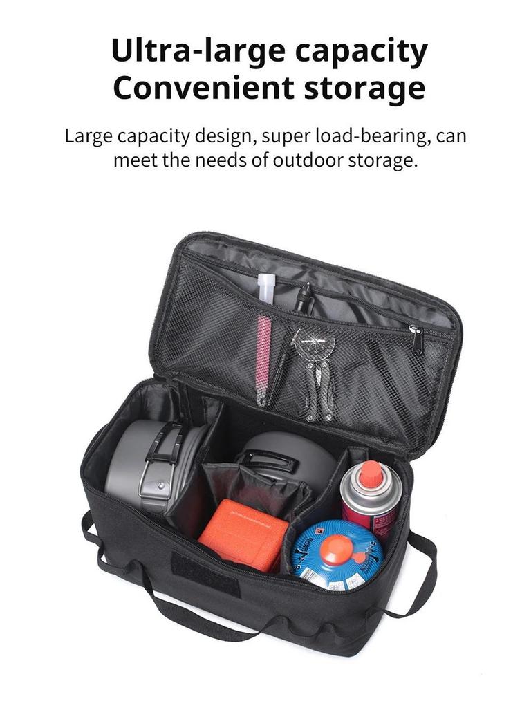 Multifunctional Tactical Outdoor Bag: Anti-Collision Picnic & Stove Storage Bag