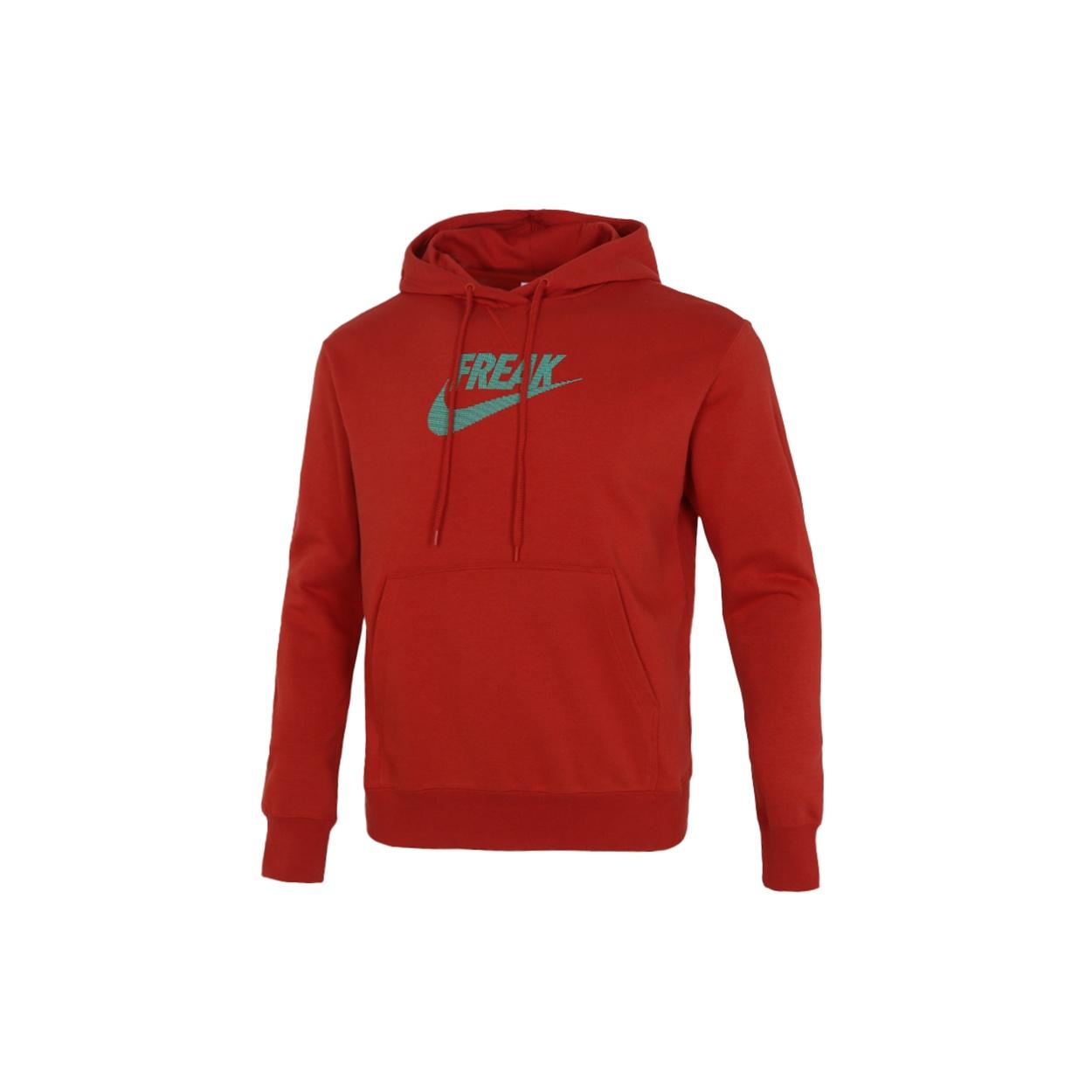 Men s Nike As Ga Nk Po Freak Logo Printing Pullover Sports Pullover Red DA5692-671 L