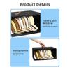 A25F-For Baseball Caps Front-Opening Hat Organizer 2 Pack, Stackable Rigid Clear Window Hat Storage Box