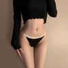 Chiloți de vară pentru femei cu buline, împletitură de bumbac, confortabili, lipiți de piele, senzație de nud, model hip