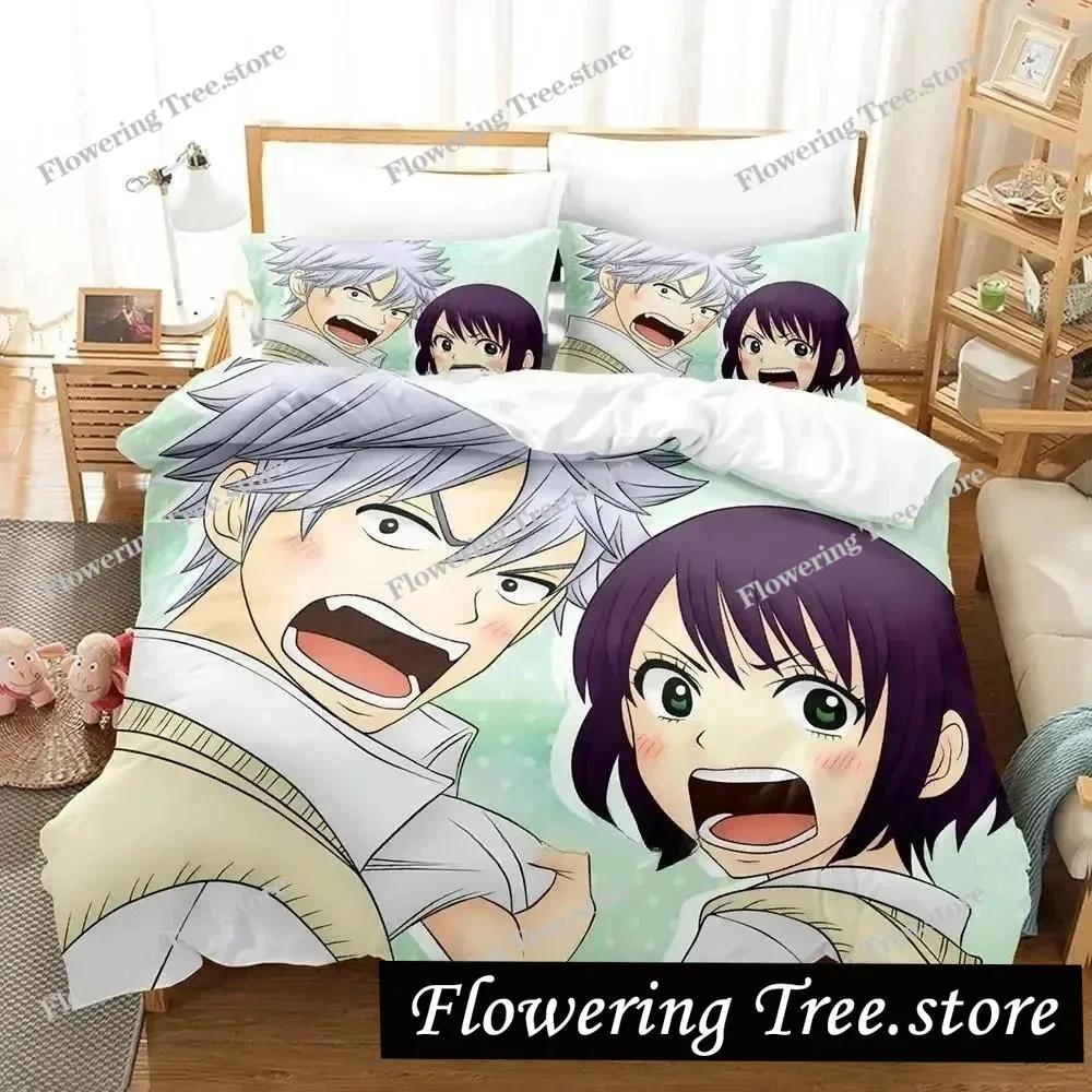 Yamada-kun and the Seven Witches Bedding Set Cartoon Anime Three-piece Set Adult Kid Bedroom Duvet Cover Sets 3D Kawaii Girls029