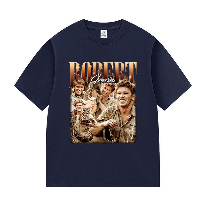 Jaren 90 Retro Robert Irwin Grafisch T-shirt Unisex Klassieke Mode Korte Mouw T-shirts Casual Hoge Kwaliteit Katoenen T-shirt Streetwear