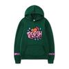 Fresh Love Hoodie – Unisex White Fleece Lined Sweatshirt, Cute Sleeve Print & Heart Wing Graphic, Cozy Fall Winter Pullover for Men & Women