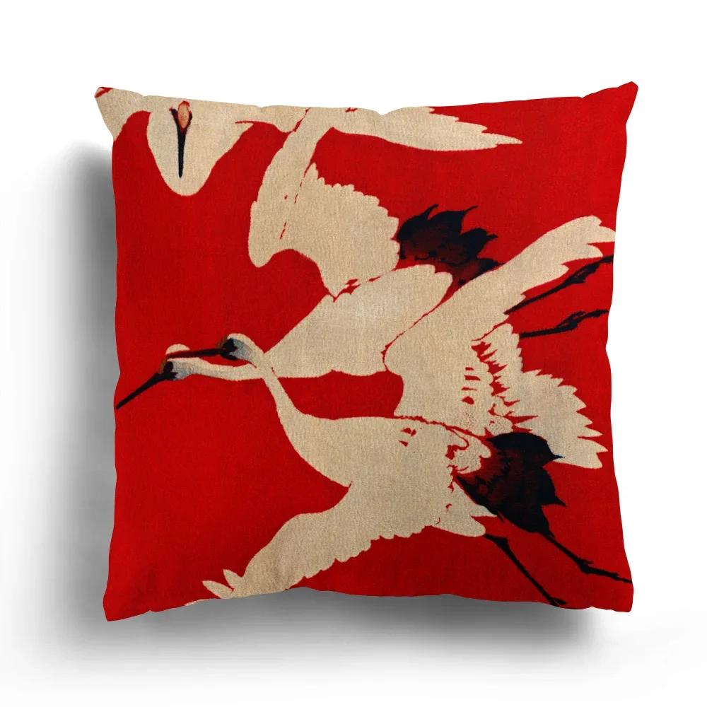 Home Decor Exotic Asian Patterns Pillow Covers For Home Pattern Cushion Cover Suitable For Sofa Bedroom Car Pillow Cover