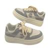 Casual Shoes 22 Spring New Thick-soled Soft-soled Ins Board Shoes