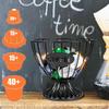 Kaffeepadhalter mit großer Kapazität für Küche, Büro, Barzubehör, Dekoration für Kaffeeliebhaber