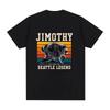 2026 Summer Hot Sale Funny Viral Raccoon Graphic T-Shirt Unisex Lightweight Printed Short Sleeve Casual Outdoor Cotton T-Shirt