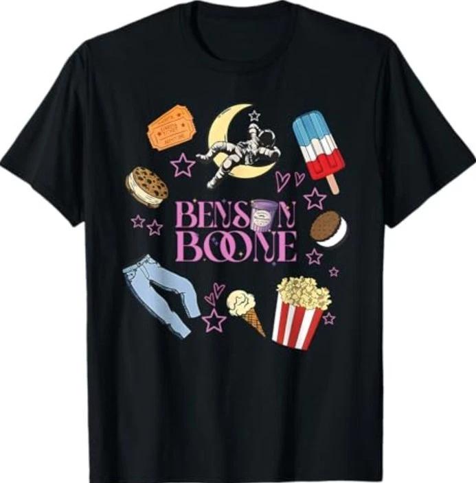 

Ben Son Boone Name Tee Fan Music Retro Aesthetic Ice Cream T-Shirt 4XL