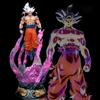 2025 New Dragon Ball Son Goku 25cm Figure Ultra Instinct Super Saiyan Figurine Statue Pvc Statue Model Ornament Collection Gift