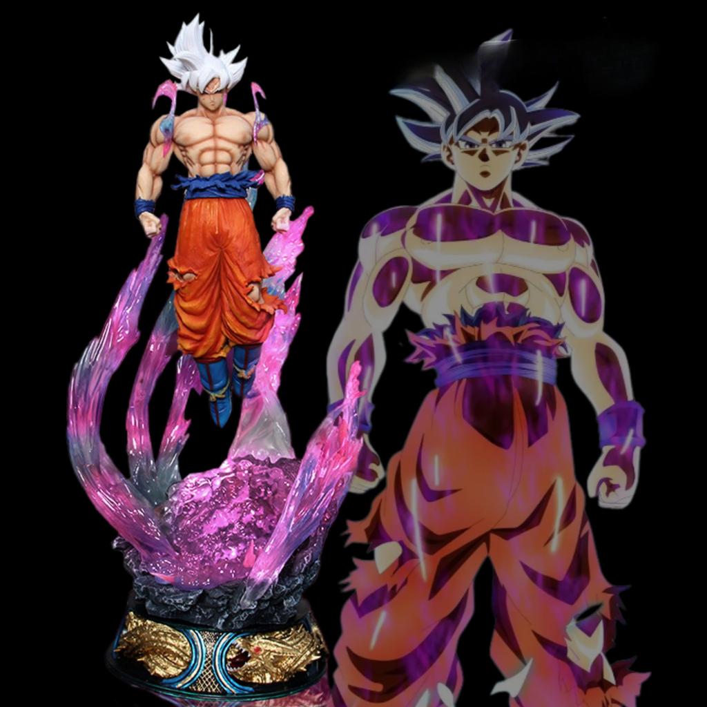 2025 New Dragon Ball Son Goku 25cm Figure Ultra Instinct Super Saiyan Figurine Statue Pvc Statue Model Ornament Collection Gift