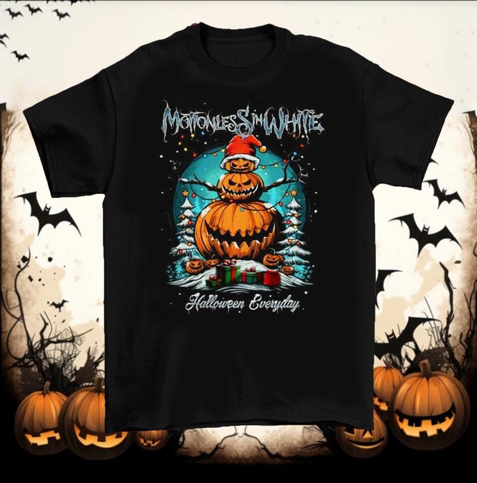 

Motionless In White Halloween Everyday Cotton Men Women Tee Shirt UU434 2XL