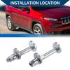 No.06508486AA/6508486AA Rear Toe Link Alignment Bolts for Dodge Durango 2011-2023 for Jeep Grand Cherokee WK 2016-2017 2022/ Rear/Durable Metal