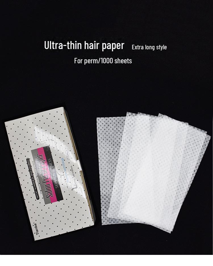 Aiwen Ultra-Thin Disposable Perm Paper for Hot/Cold Hair Treatments