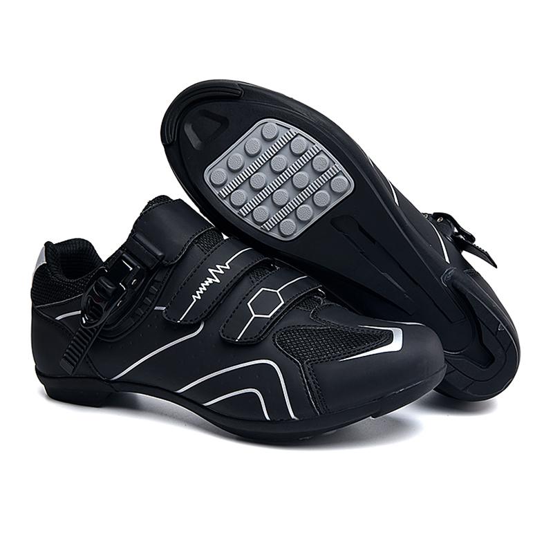 Men's Outdoor Rubber Soled Cycling Shoes Comfortable Breathable Indoor and Outdoor Training Rubber Soled Cycling Shoes