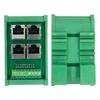 Professional 4 Port RJ45 8P8C Ethernet Terminals Adapter For Industrial And Commercial Networking