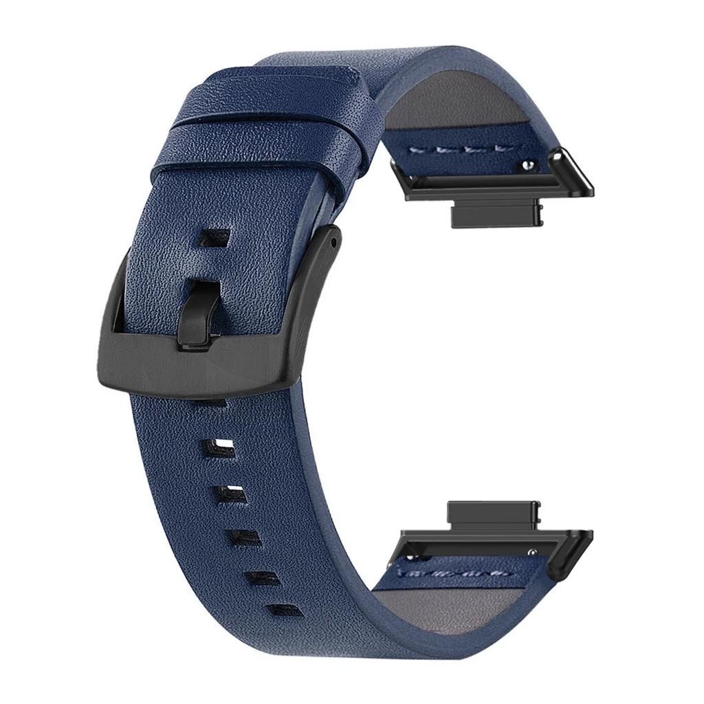 Leather Strap for Huawei Watch Fit 4 Pro Band Vintage Frosted Strap for Huawei Watch Fit 4 3 2 1 Watchband Accessories