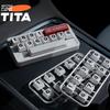 TITA Retro Keyboard-Style Parking Number Plate