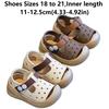 1pair with Straps Baby Toddler Shoes Closed Toe Children's Shoes  Toddlers
