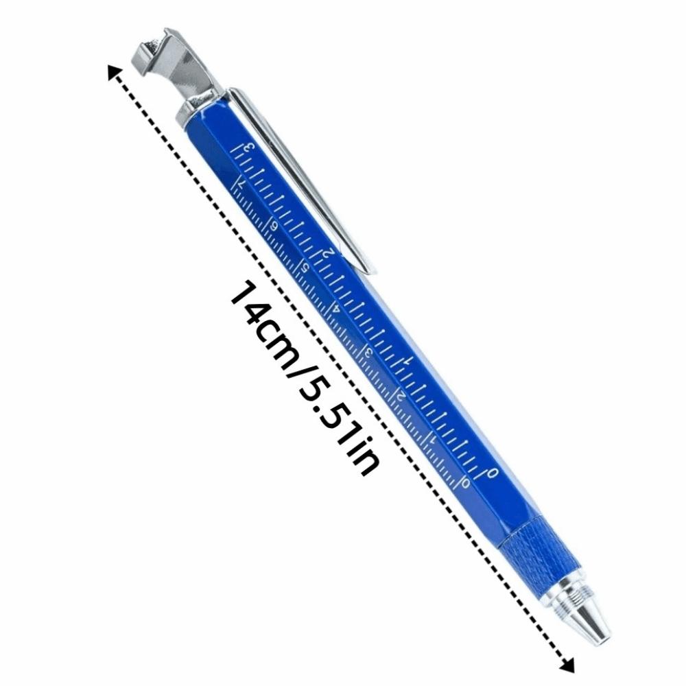 Detachable Ballpoint Pen Portable Measure Technical Ruler  Engineer Carpenter Work