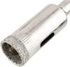 Set di Punte da Trapano in Acciaio 10pz Rivestite in Diamante HSS per Utensili Elettrici 6mm-30mm Sega a Tazza per Piastrelle Marmo Vetro Ceramica Punte da Trapano