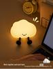 Cloud Silicone Night Light: Cute Bedside Lamp & Sleep Companion Gift for Kids
