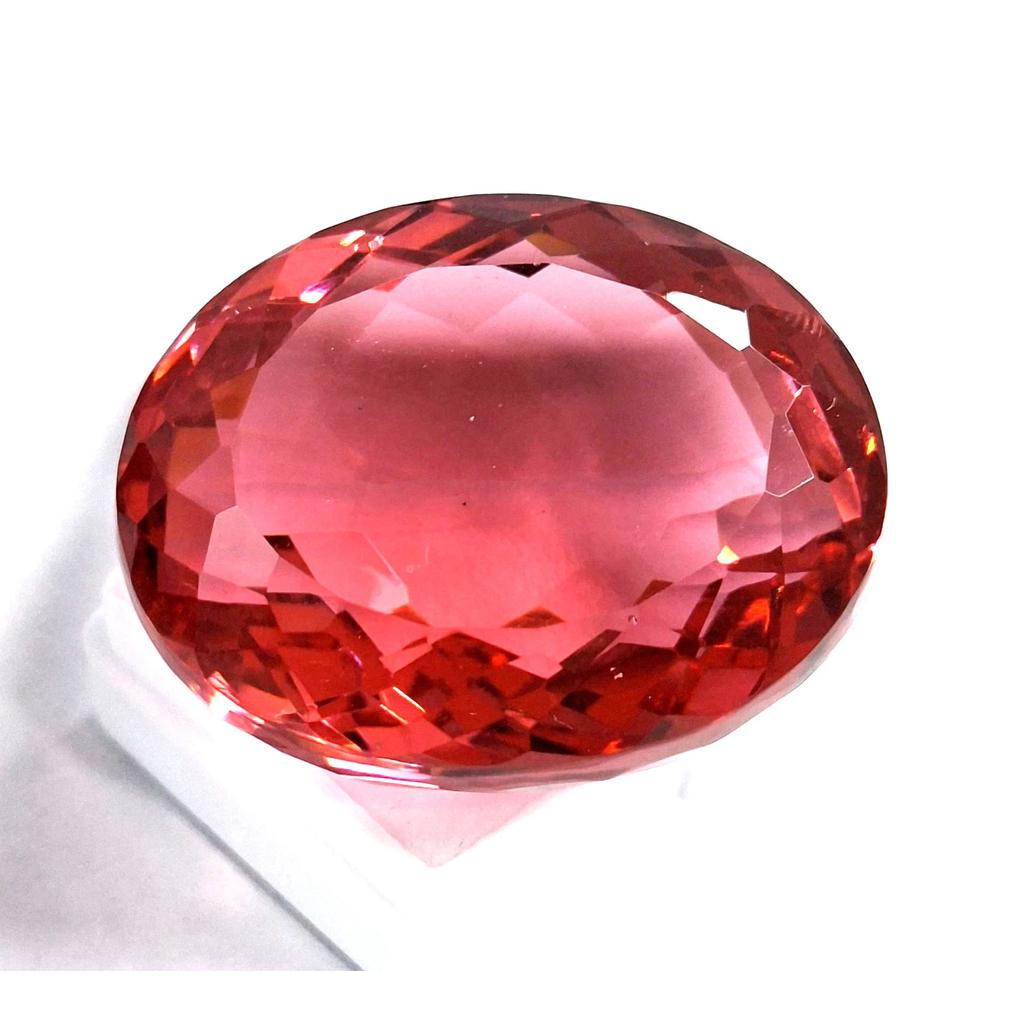 Certified Natural Padparadscha Sapphire Oval Cut 179-181 Ct Fabulous Gemstone