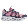 Li Ning Arc Series Non-Slip Shock Absorbing Wear-Resistant Breathable Low-Top Running Shoes Kids Running Shoes Pink Blue YKFQ054-4