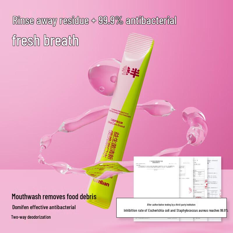 Canban Probiotic Fresh Breath Mouthwash