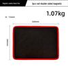 Magnetic Pickup Tool Set: Socket Holder, Bowl, and Double-Sided Suction Mat - Black & Red.