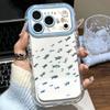 Colorful Fish Is Suitable for Apple 17 Feather Yarn Cream Mobile Phone Case iPhone16promax Cartoon 15/14 Pcs