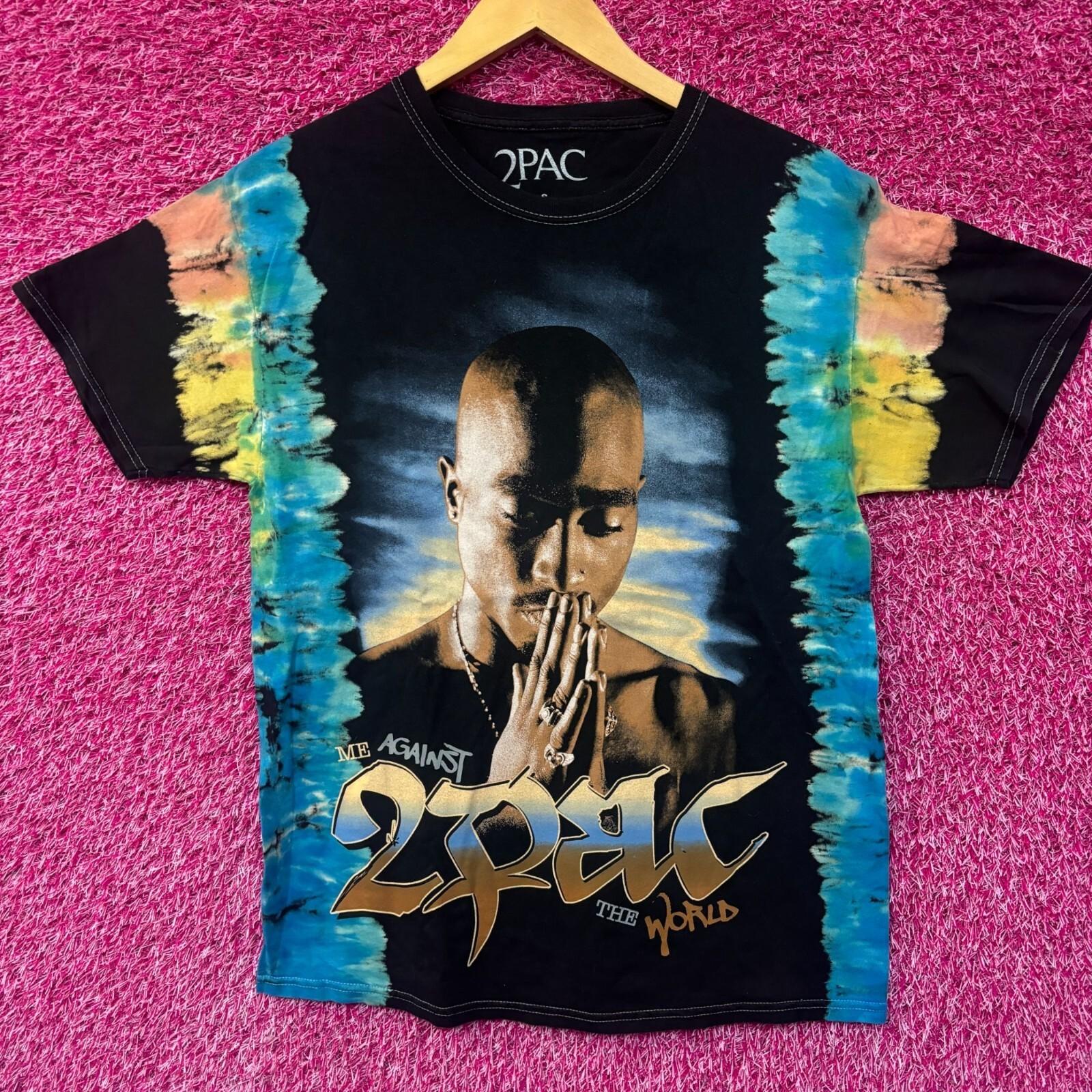 Tupac Me Against the World Tie Dye Tshirt Size Small L