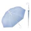 Creative Gradient Transparent Rain Umbrella with Curved Handle Automatic Open 8Rib Large Canopy Rain Shelter Gear